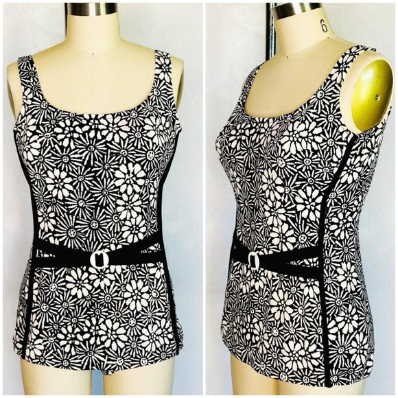 Jantzen Other - Vintage 60s Jantzen Floral Swimsuit  one piece S